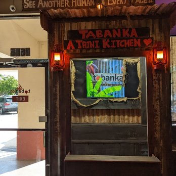 Tabanka - a Trini Kitchen - Storefront window - Trinidadian Near Me - North Lauderdale, Florida Tabanka - a Trini Kitchen - Storefront window - Trinidadian Near Me - North Lauderdale, Florida