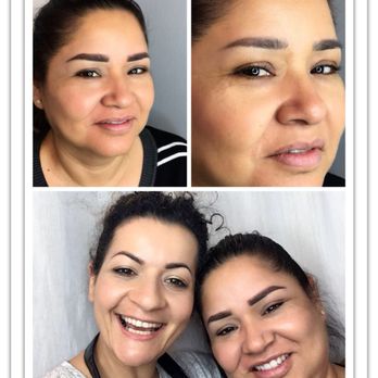 Renata Rensky Studio - Satisfied clients after ombré style permanent makeup eyebrow tattoo by Renata Rensky - Permanent Makeup Near Me - Los Angeles, California Renata Rensky Studio - Satisfied clients after ombré style permanent makeup eyebrow tattoo by Renata Rensky - Permanent Makeup Near Me - Los Angeles, California