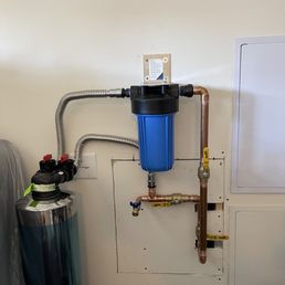 Pelican Water Softener Installed