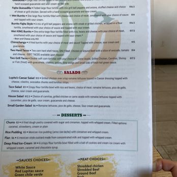 Las Lupitas Mexican Restaurant - Menu - Mexican Near Me - Hurricane, Utah Las Lupitas Mexican Restaurant - Menu - Mexican Near Me - Hurricane, Utah