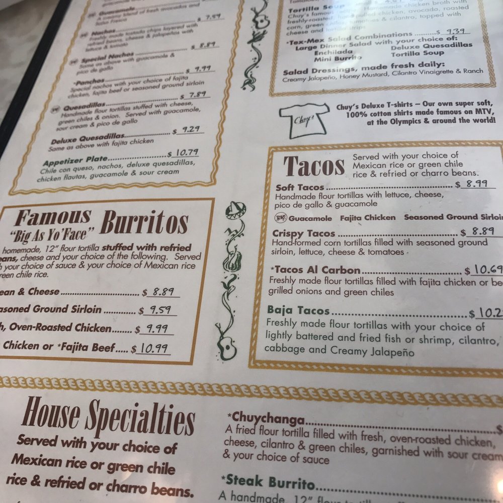 Chuy's - Apps - Tex-Mex Near Me - Charlotte, North Carolina Chuy's - Apps - Tex-Mex Near Me - Charlotte, North Carolina
