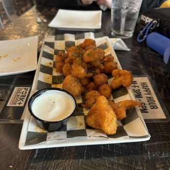 Fork + Ale House - Cauli and cheese bites - Breweries Near Me - Carmel, Indiana Fork + Ale House - Cauli and cheese bites - Breweries Near Me - Carmel, Indiana