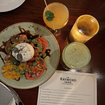 The Raymond 1886 - Taco Party and Alien Pool Party and Burrata and Heirloom Tomato - New American Near Me - Pasadena, California The Raymond 1886 - Taco Party and Alien Pool Party and Burrata and Heirloom Tomato - New American Near Me - Pasadena, California