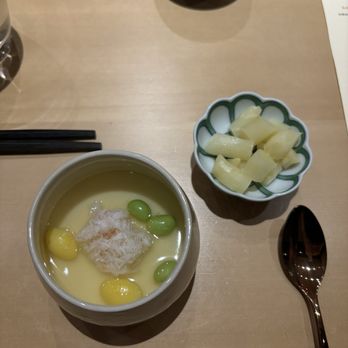 Omakase - Egg with crab - Sushi Bars Near Me - San Francisco, California Omakase - Egg with crab - Sushi Bars Near Me - San Francisco, California