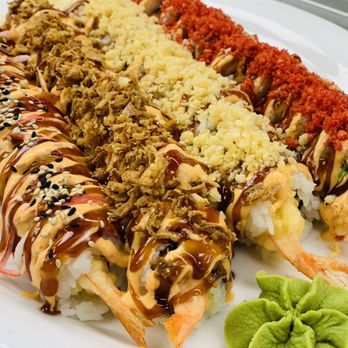 SushiBoi - three different types of sushi - Sushi Bars Near Me - Broken Bow, Oklahoma