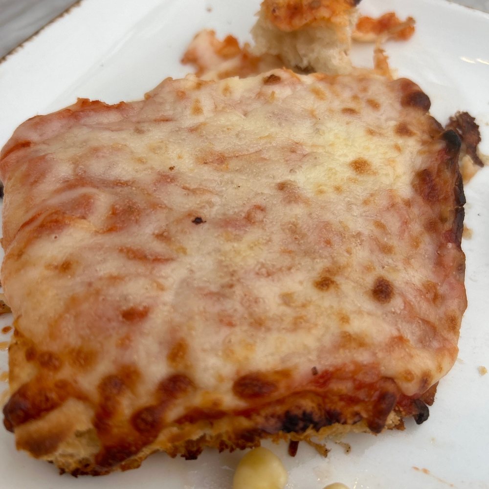 Awful pizza on toast Awful pizza on toast