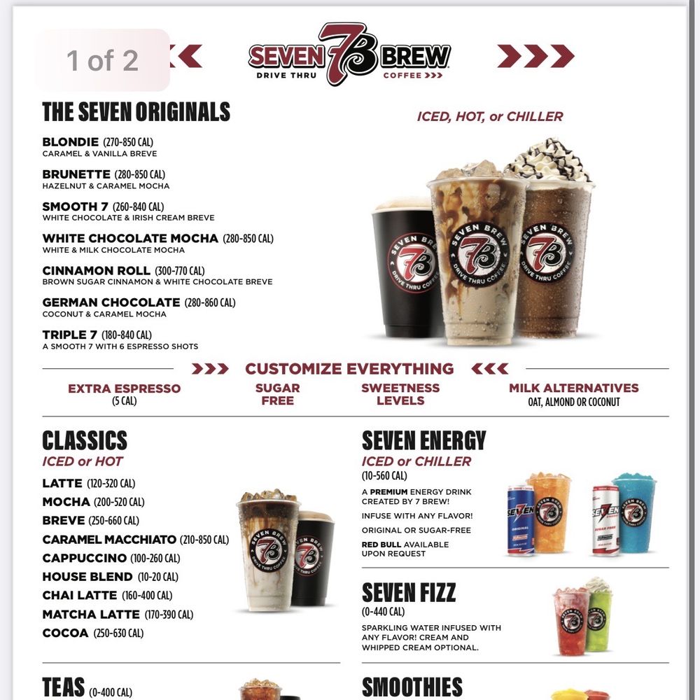Menu page 1 Menu page 1