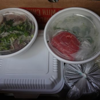 Pho Lyfe - Love that they reuse sturdy cardboard box for takeout instead of large plastic bags! - Vietnamese Near Me - Sunnyvale, California Pho Lyfe - Love that they reuse sturdy cardboard box for takeout instead of large plastic bags! - Vietnamese Near Me - Sunnyvale, California