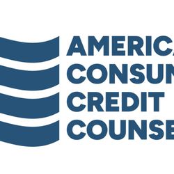 American Consumer Credit Counseling - American Consumer Credit Counseling Logo with Blue wave flag