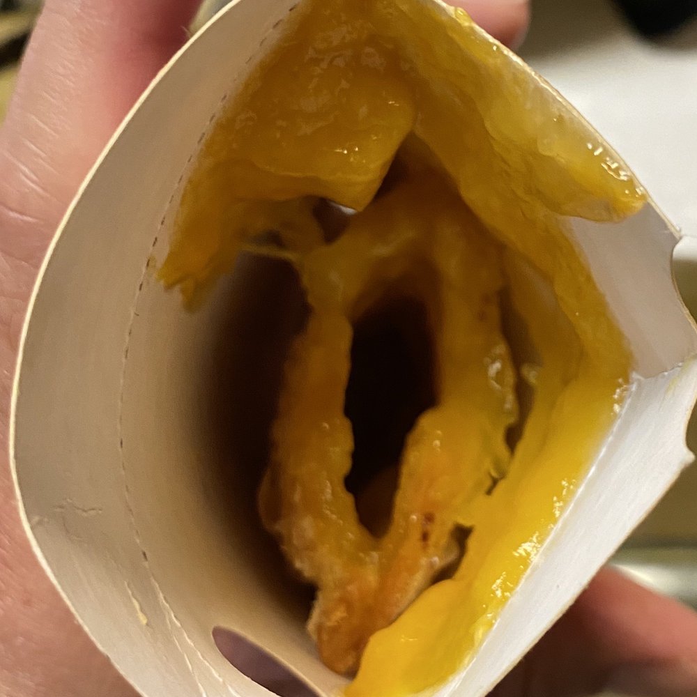 Jollibee - Peach-mango pie. It exploded - Fast Food Near Me - Chicago, Illinois