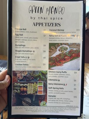 Menu photo 7 Green Mango Austin, TX
