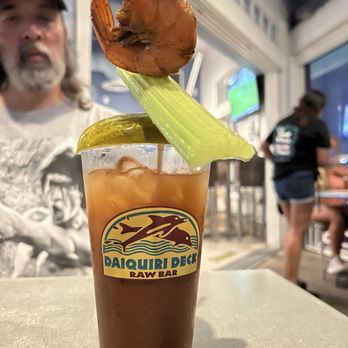 Daiquiri Deck - Bloody Mary - Seafood Near Me - Bradenton Beach, Florida