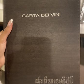 Da Francesco - Menu - Italian Near Me - Rome, RM Da Francesco - Menu - Italian Near Me - Rome, RM