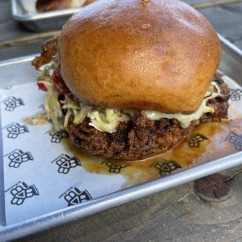 Bissell Brothers - Hot Maine Maple Chicken Sandwich - Breweries Near Me - Portland, Maine Bissell Brothers - Hot Maine Maple Chicken Sandwich - Breweries Near Me - Portland, Maine