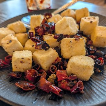 Chloe’s Kitchen - Schezwan tofu - Asian Fusion Near Me - Santa Cruz, California