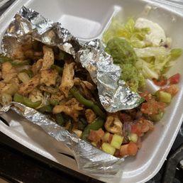 No tortillas. Ridiculous