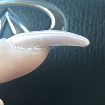 New Nails - Didnt even paint the sides! Polish all over the cuticles. My 6 year old could do better! - Nail Salons Near Me - Chester, Virginia