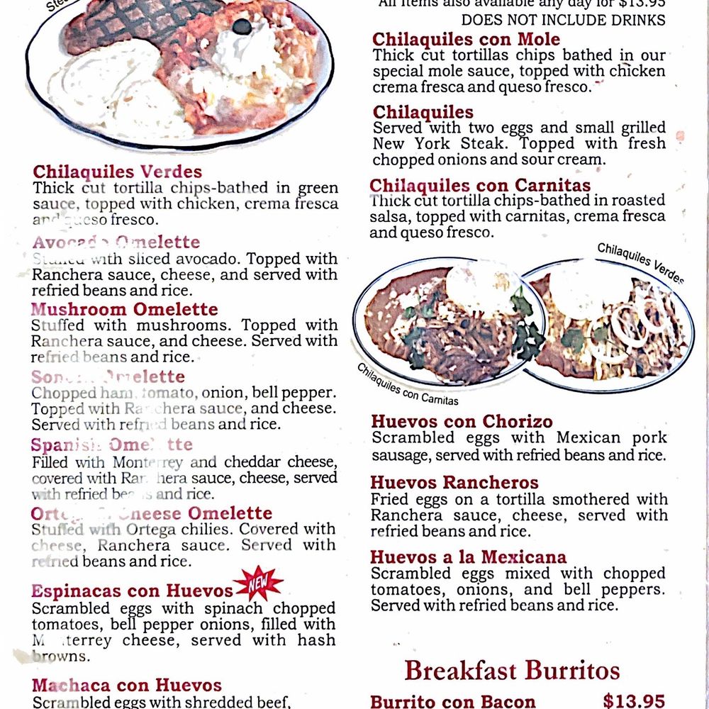 The Granada Restaurant - Menu pics - Mexican Near Me - Burbank, California The Granada Restaurant - Menu pics - Mexican Near Me - Burbank, California