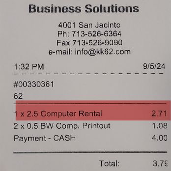 Kwik Kopy Printing - Computer rental, just to make 2 prints! - Printing Services Near Me - Houston, Texas Kwik Kopy Printing - Computer rental, just to make 2 prints! - Printing Services Near Me - Houston, Texas