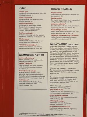 Menu photo 3 Jaleo Las Vegas, NV Menu photo 3 Jaleo Las Vegas, NV