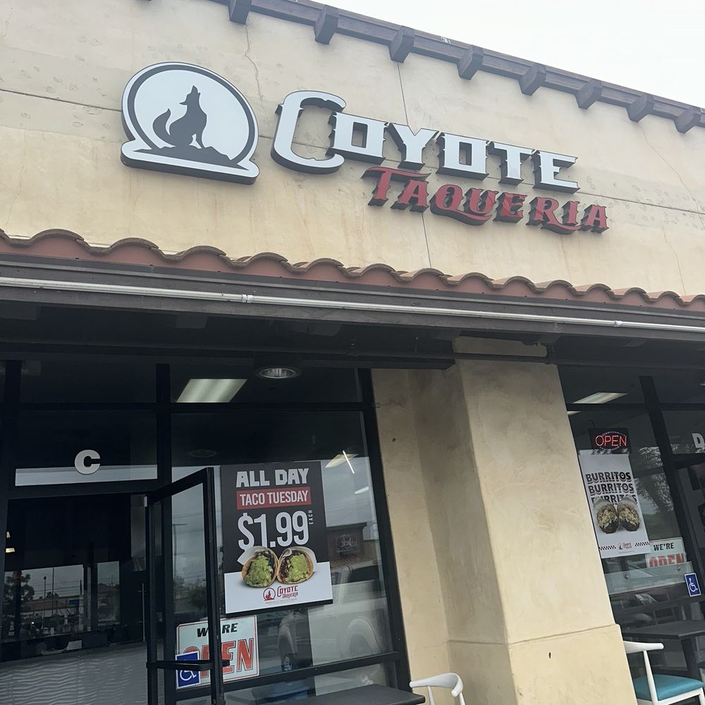 Coyote Taqueria - Front - Mexican Near Me - Menifee, California Coyote Taqueria - Front - Mexican Near Me - Menifee, California