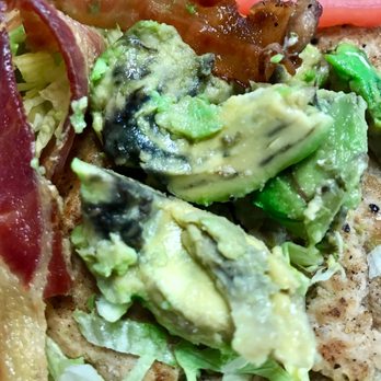 Ruby Tuesday - Sure, a little browning is to be expected on avocados when air hits them- any avocado lover knows that. This- this is mold... Its BLACK. - Burgers Near Me - Sharonville, Ohio Ruby Tuesday - Sure, a little browning is to be expected on avocados when air hits them- any avocado lover knows that. This- this is mold... Its BLACK. - Burgers Near Me - Sharonville, Ohio