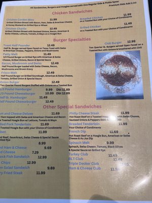Menu photo 1 The Toast Cafe Fruitland Park, FL Menu photo 1 The Toast Cafe Fruitland Park, FL