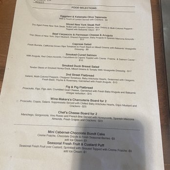 Wine On 2nd - Food menu - Wine Bars Near Me - Long Beach, California Wine On 2nd - Food menu - Wine Bars Near Me - Long Beach, California