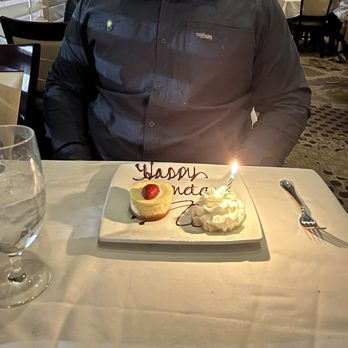 Ruths Chris Steak House - Free birthday dessert with candle - Steakhouses Near Me - Pittsburgh, Pennsylvania Ruths Chris Steak House - Free birthday dessert with candle - Steakhouses Near Me - Pittsburgh, Pennsylvania