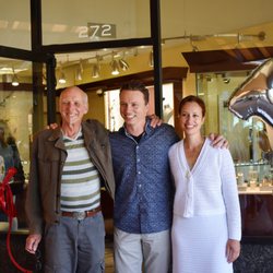 Johann Paul Fine Jewelry - The Priolo siblings are third generation jewelers, following their grandfather & father (pictured left) into the fine jewelry business.
