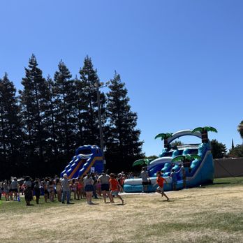 Jenny's Jumpers - "Water day ". Big Valley Christian School. Best water slides. "Jenny's Jumpers ". - Bounce House Rentals Near Me Jenny's Jumpers - "Water day ". Big Valley Christian School. Best water slides. "Jenny's Jumpers ". - Bounce House Rentals Near Me