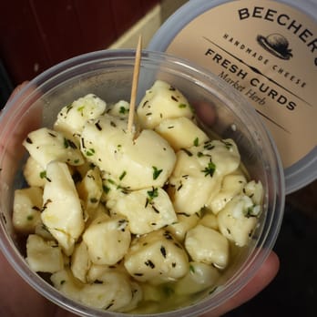 Beecher's Handmade Cheese - A cup of the curds enlivened with some herbs and olive oil... - Cheese Shops Near Me - Seattle, Washington Beecher's Handmade Cheese - A cup of the curds enlivened with some herbs and olive oil... - Cheese Shops Near Me - Seattle, Washington