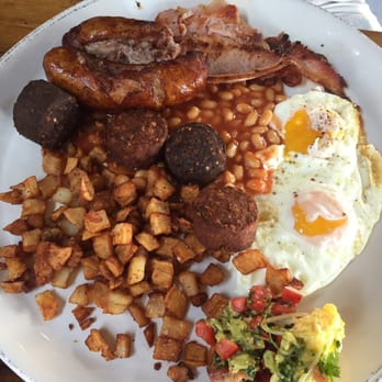 Pub Thirty Two - Irish breakfast. Bangers, black and white pudding. Huge! - Gastropubs Near Me - Mission Viejo, California