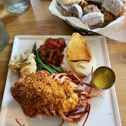 Stuffed lobster