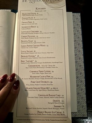 Menu photo 8 The Patterson House Nashville, TN Menu photo 8 The Patterson House Nashville, TN