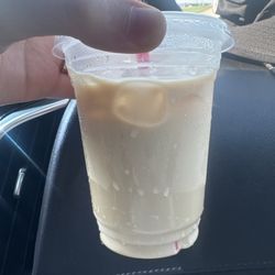 crazy llama coffee - I believe this may be a single shot of "espresso"