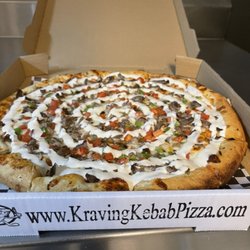 Kraving Kebab Pizza - Kebab Supreme Pizza
