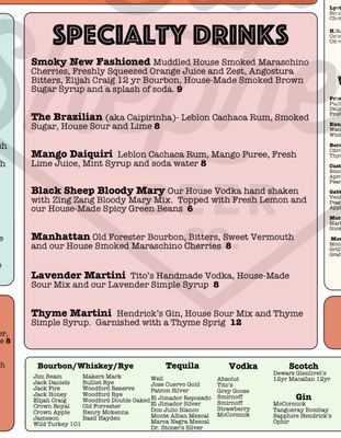 Menu photo 5 Black Sheep Burrito and Brews Charleston, WV