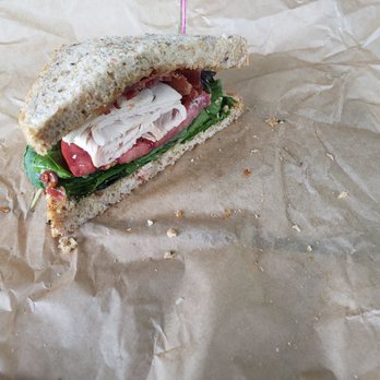 Meraki - This is the House Smoked Turkey BLT. I ate half before I realized I should take a pic. Jam packed with meat. Bacon was also very tasty! - Breakfast & Brunch Near Me - Litchfield, Connecticut