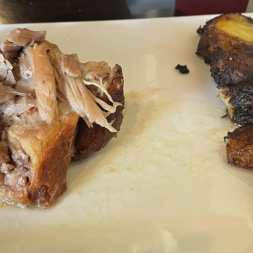 Fernandez the Bull Cuban Cafe - Lechon Asada-sweet plantains - Cuban Near Me - Naples, Florida Fernandez the Bull Cuban Cafe - Lechon Asada-sweet plantains - Cuban Near Me - Naples, Florida