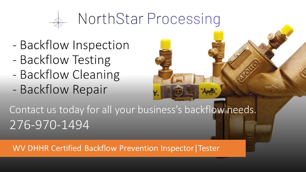 Slide of Backflow Testing - NorthStar Processing