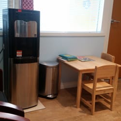 Clearinsight Psychiatry - Waiting area with cold water