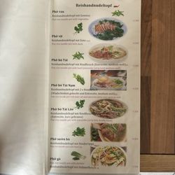 Nem - Menu