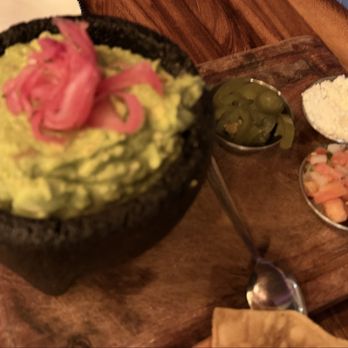 Felipe's - Guacamole accompanied by pickled onions, jalapeños, pico de gallo, and Cotija cheese. - Mexican Near Me - Palm Springs, California Felipe's - Guacamole accompanied by pickled onions, jalapeños, pico de gallo, and Cotija cheese. - Mexican Near Me - Palm Springs, California
