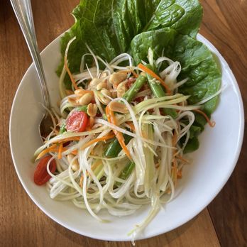Love - Green Papaya Salad - Vegan Near Me - West Hollywood, California