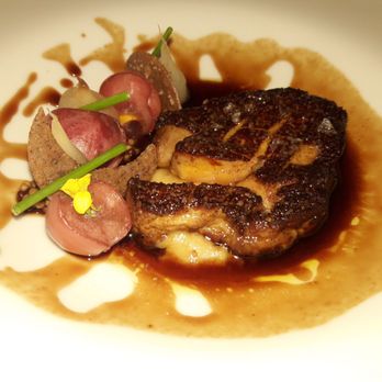 Kai - "Foie Gras & Onions", with a buckwheat crisp. - New American Near Me - Phoenix, Arizona