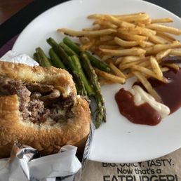 Mushroom Swiss Burger
