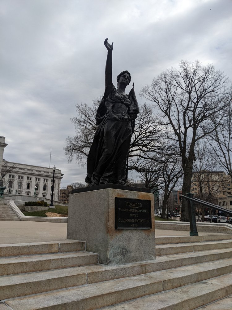 FORWARD STATUE WISCONSIN WOMEN’S MEMORIAL Updated August 2024 816