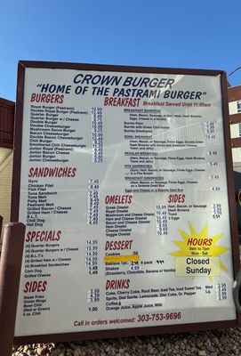 Menu photo 2 Crown Burgers Denver, CO Menu photo 2 Crown Burgers Denver, CO