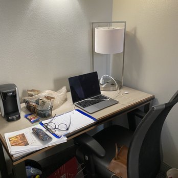 Courtyard by Marriott Nashville Downtown - Desk area and coffee maker. - Hotels Near Me - Nashville, Tennessee